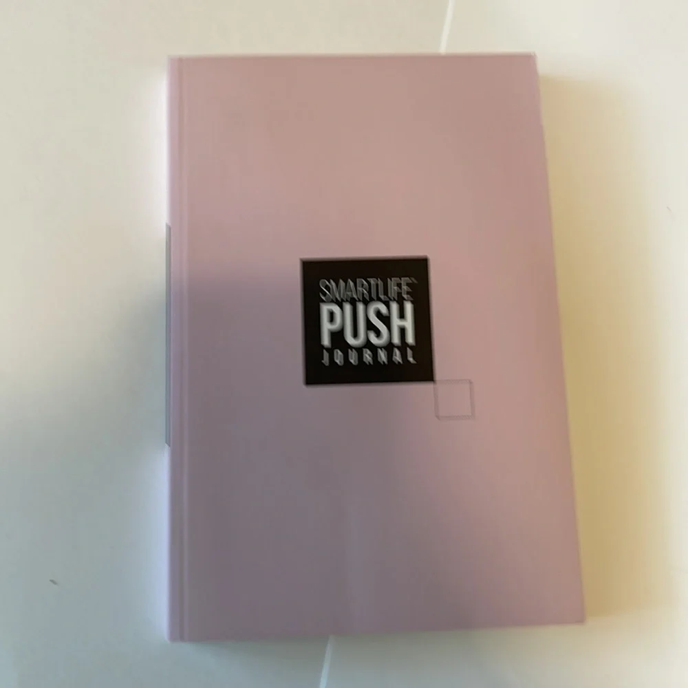 SmartLife PUSH Journal Charlene Johnson Pale Pink/Purple New and Unused